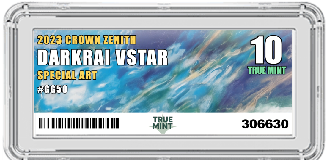 Darkrai VSTAR extended art label