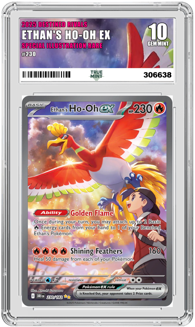 Ethan's Ho-Oh ex — TrueMint 10 slab