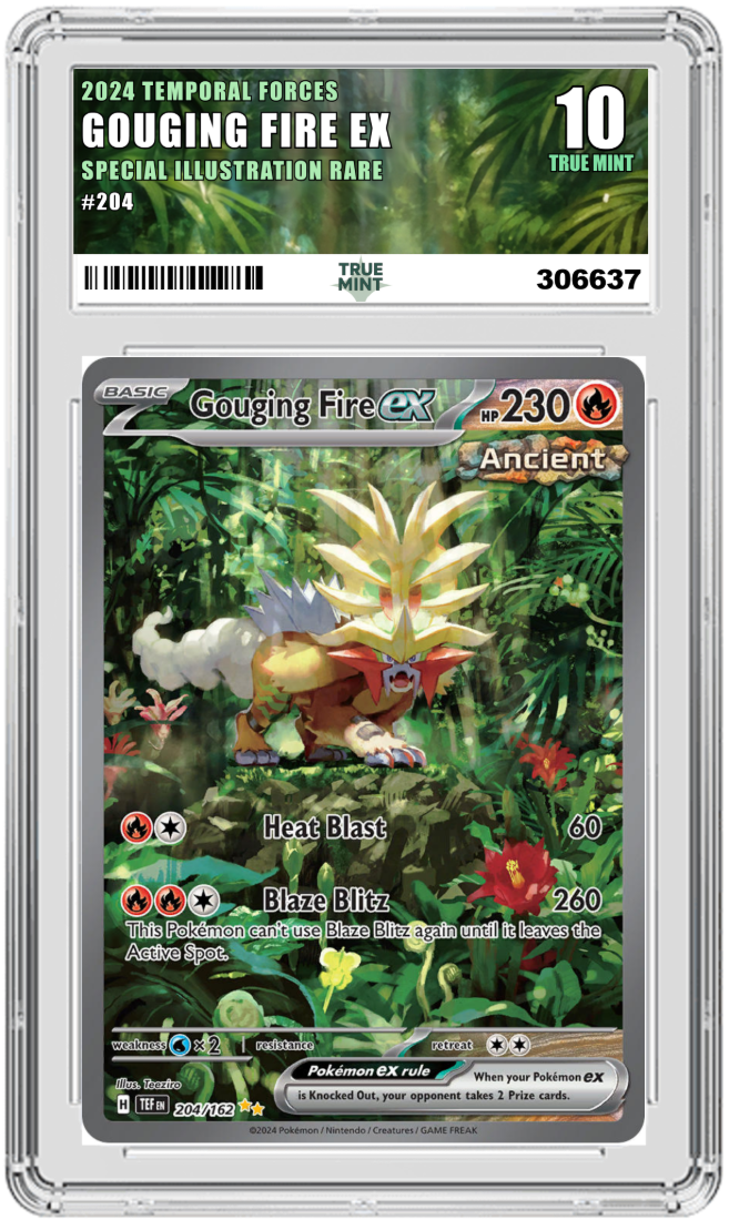 Gouging Fire ex — TrueMint 10 True Mint slab